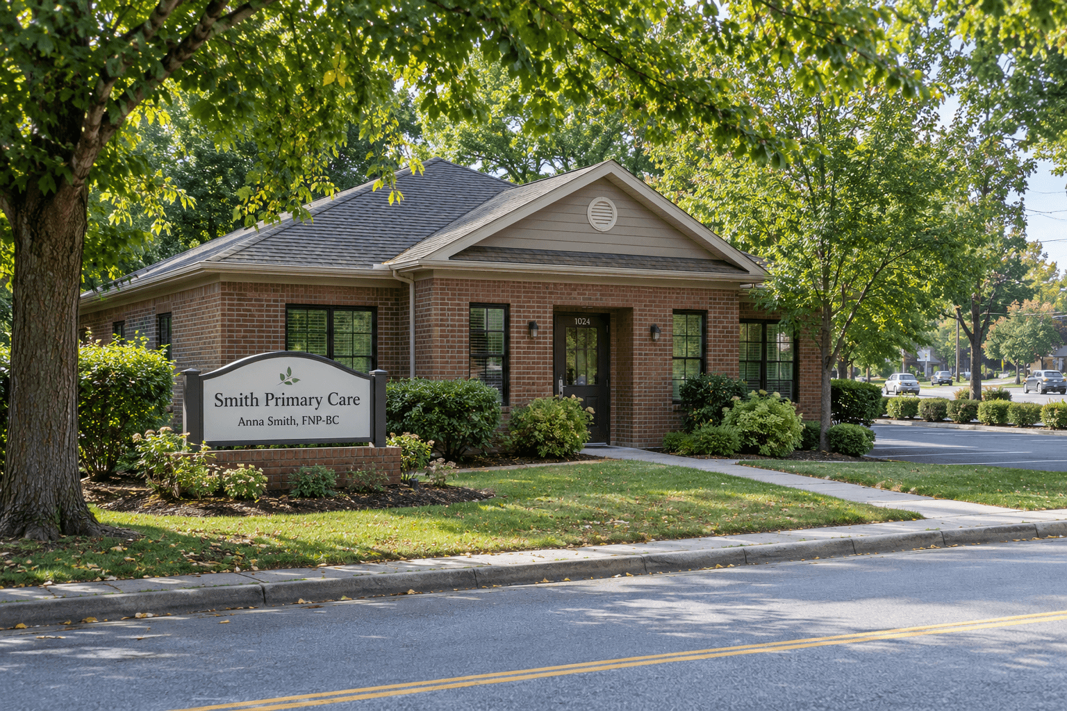 An example nurse-practitioner-owned primary care practice
