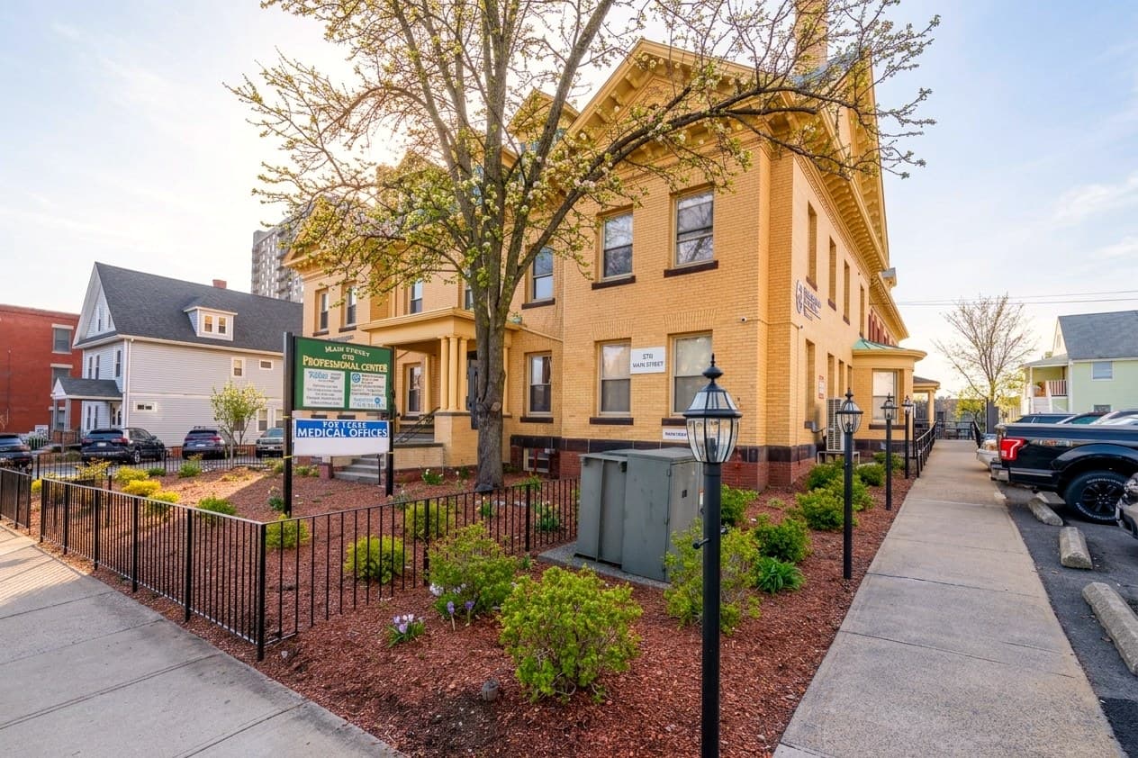 Stellar NP’s practice home at the 578 Main Street professional center in Malden, Massachusetts