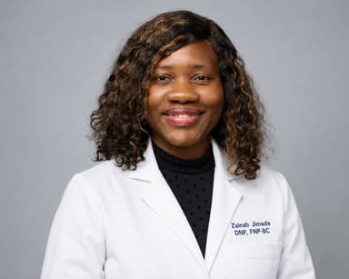 Zainab Jimada, DNP, FNP-BC headshot
